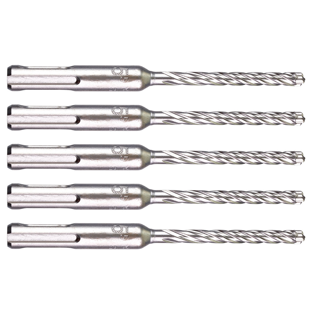 Milwaukee 5.5 x 115mm SDS Plus 4 Cutter (5 pack) 4932479670