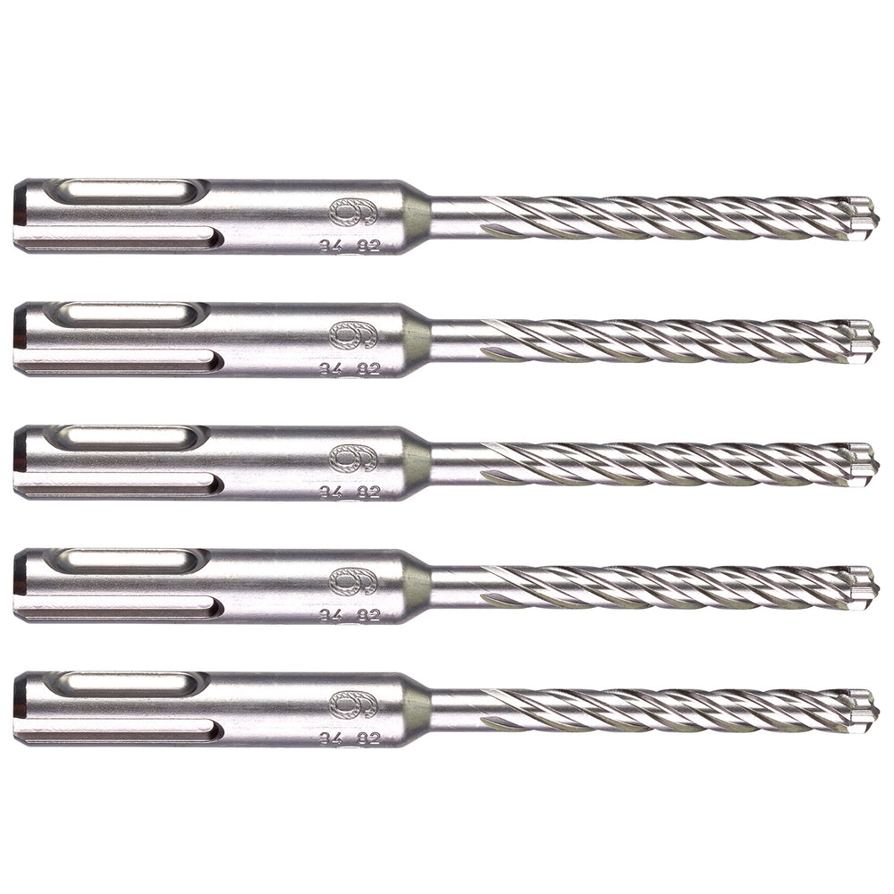 Milwaukee 6.5 x 115mm SDS Plus 4 Cutter (5 pack) 4932479672