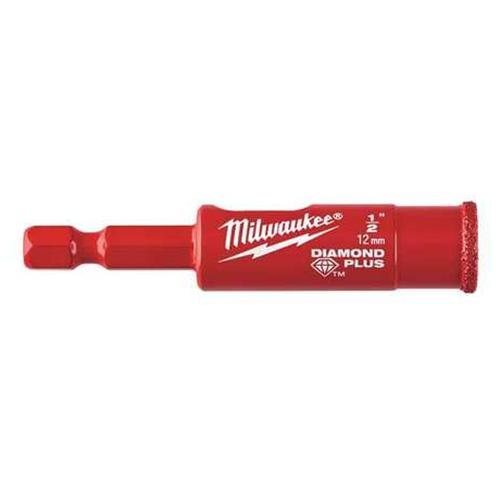 Milwaukee 1/2" 12mm Diamond Plus One-piece Hole Saw 49560511