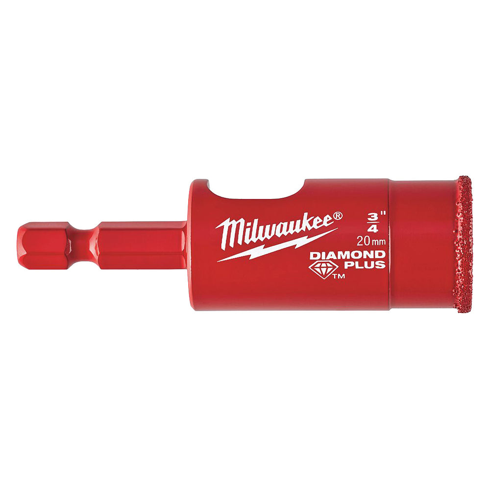 Milwaukee 3/4" 20mm Diamond Plus One-piece Hole Saw 49560515