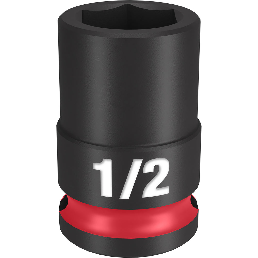 Milwaukee Shockwave 3/8" Drive 1/2" Standard 6 Point Impact Socket 49666106
