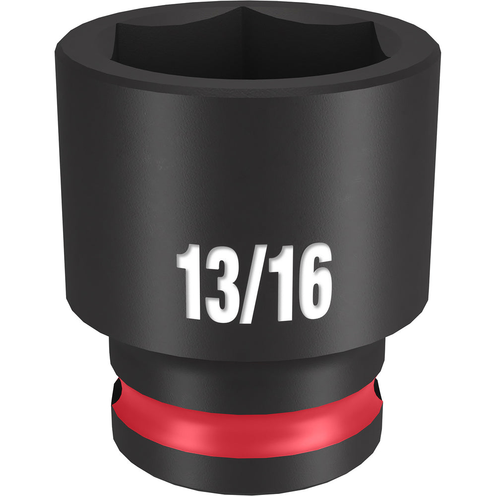 Milwaukee Shockwave 3/8" Drive 13/16" Standard 6 Point Impact Socket 49666111