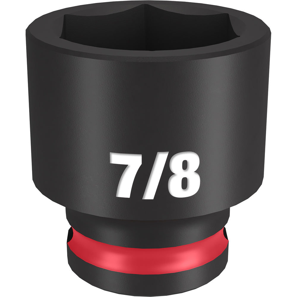 Milwaukee Shockwave 3/8" Drive 7/8" Standard 6 Point Impact Socket 49666112