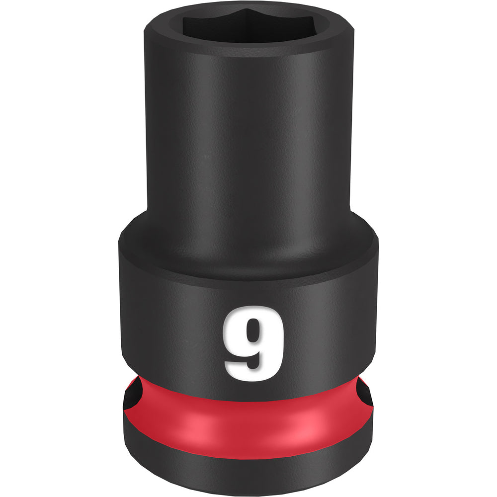 Milwaukee Shockwave 3/8" Drive 9mm Standard 6 Point Impact Socket 49666133