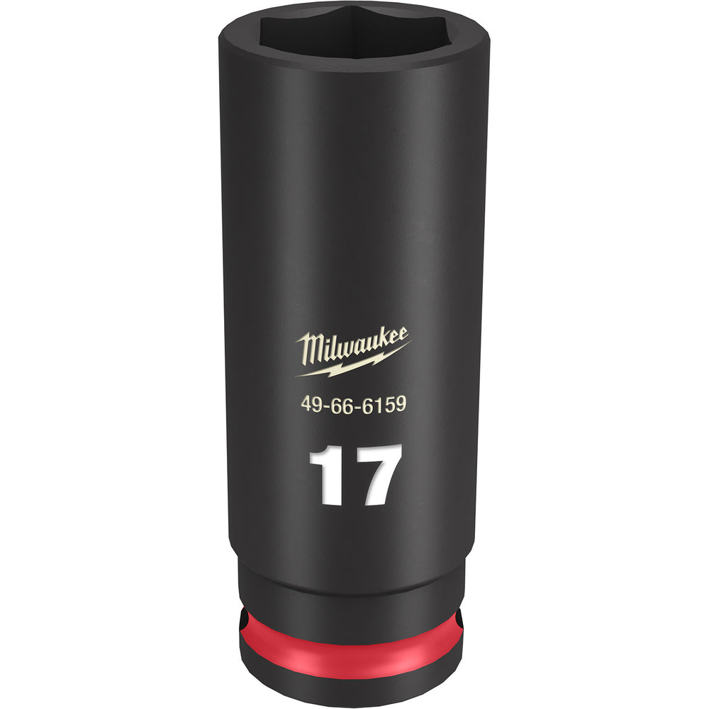 Milwaukee Shockwave 3/8" Drive 17mm Deep 6 Point Impact Socket 49666159