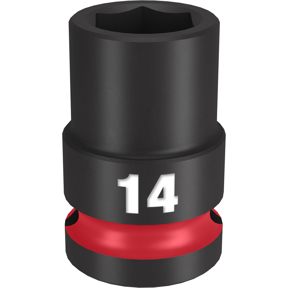 Milwaukee Shockwave 1/2" Drive 14mm Standard 6 Point Impact Socket 49666246