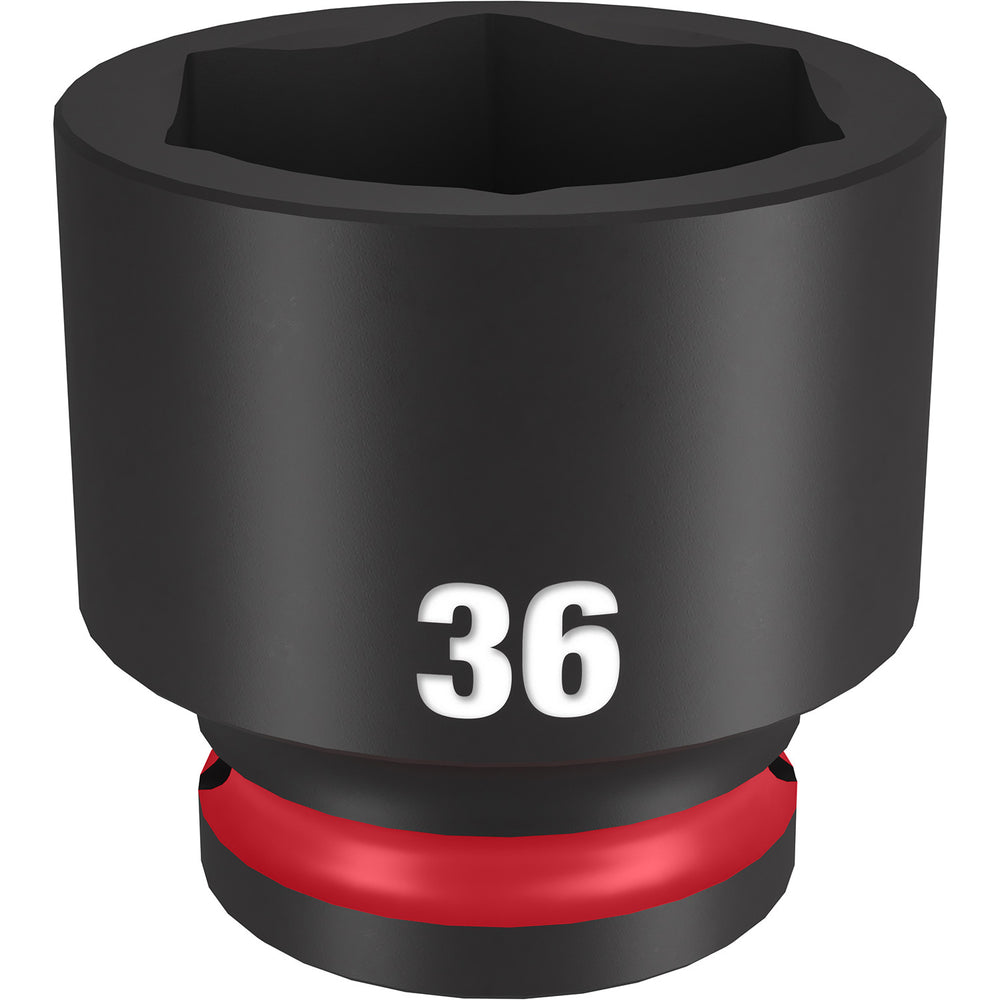 Milwaukee Shockwave 1/2" Drive 36mm Standard 6 Point Impact Socket 49666268