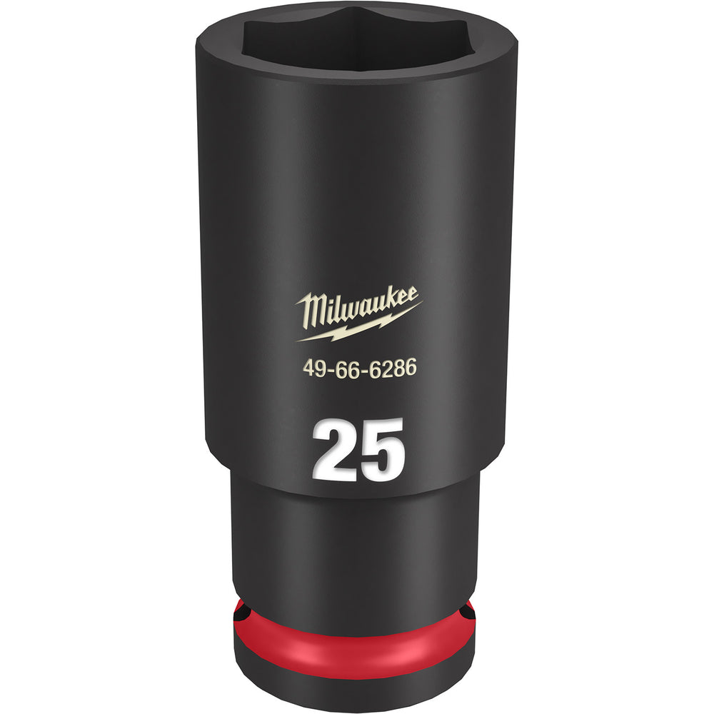 Milwaukee Shockwave 1/2" Drive 25mm Deep 6 Point Impact Socket 49666286