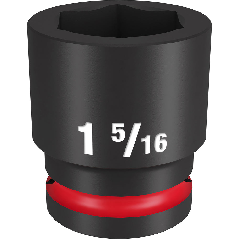 Milwaukee Shockwave 3/4" Drive 1-5/16" Standard 6 Point Impact Socket 49666312
