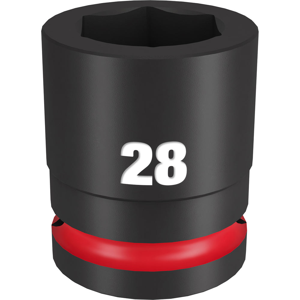 Milwaukee Shockwave 3/4" Drive 28mm Standard 6 Point Impact Socket 49666366