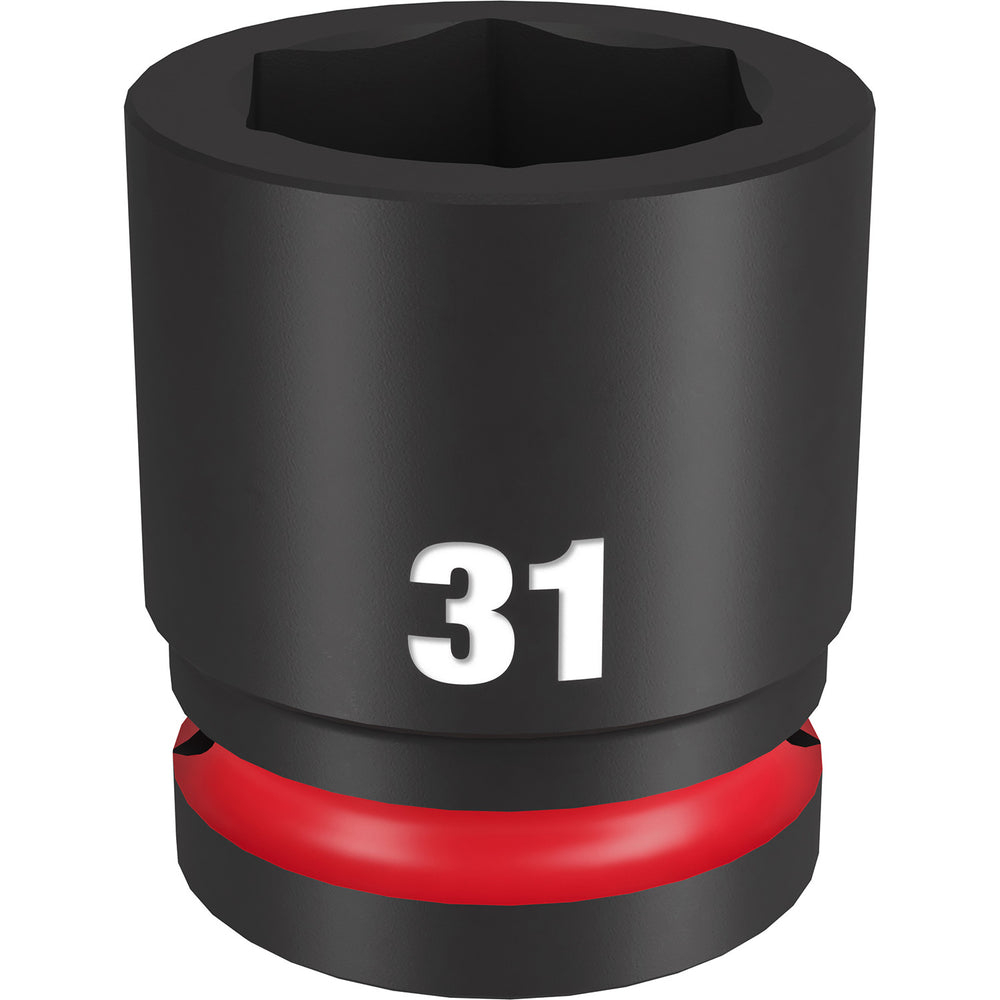 Milwaukee Shockwave 3/4" Drive 31mm Standard 6 Point Impact Socket 49666369