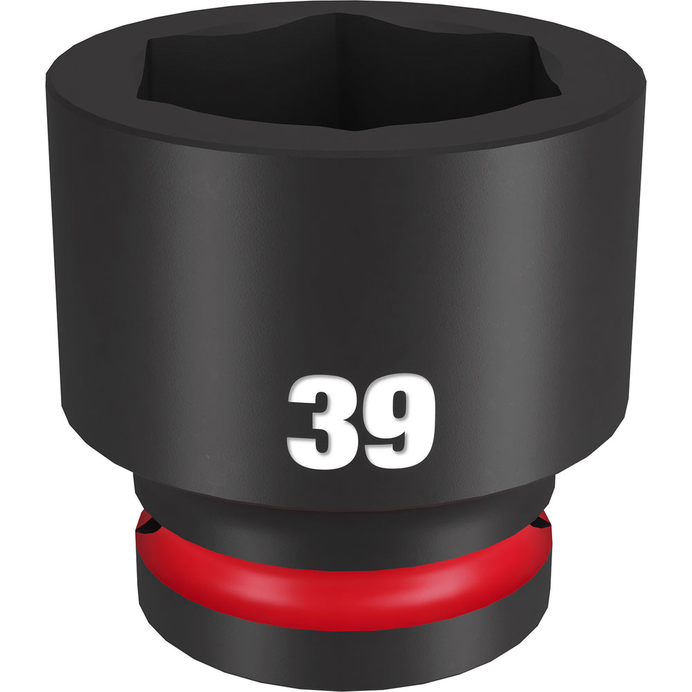 Milwaukee Shockwave 3/4" Drive 39mm Standard 6 Point Impact Socket 49666377