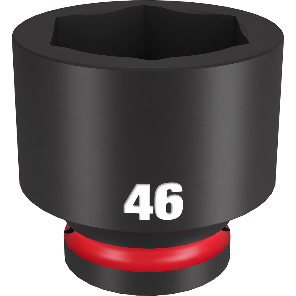 Milwaukee Shockwave 3/4" Drive 46mm Standard 6 Point Impact Socket 49666384