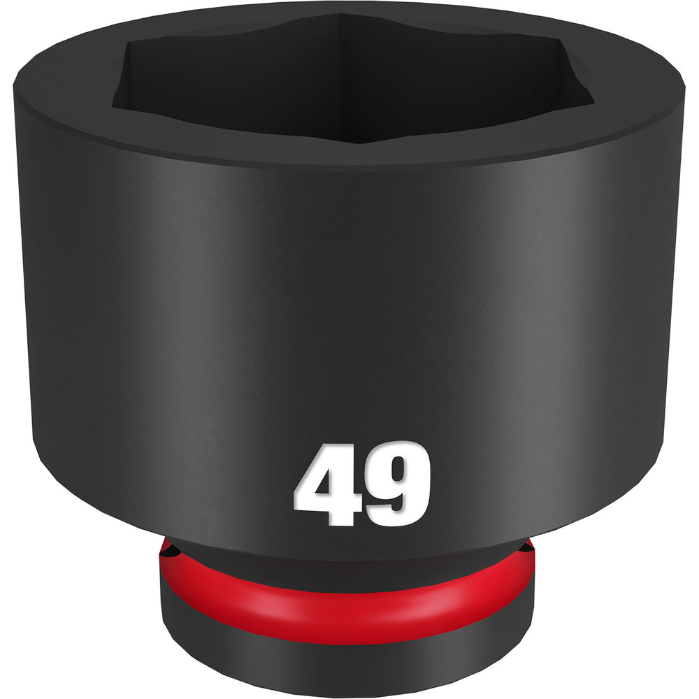 Milwaukee Shockwave 3/4" Drive 49mm Standard 6 Point Impact Socket 49666387