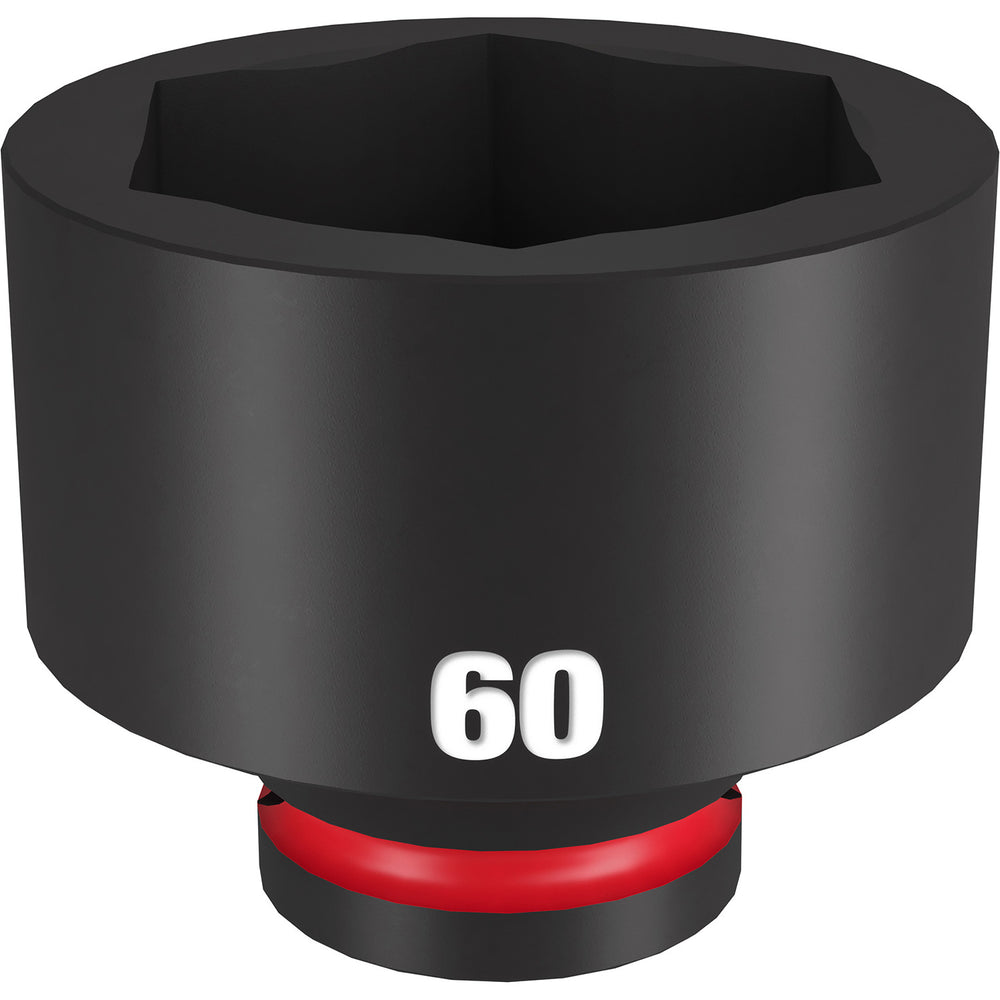 Milwaukee Shockwave 3/4" Drive 60mm Standard 6 Point Impact Socket 49666392