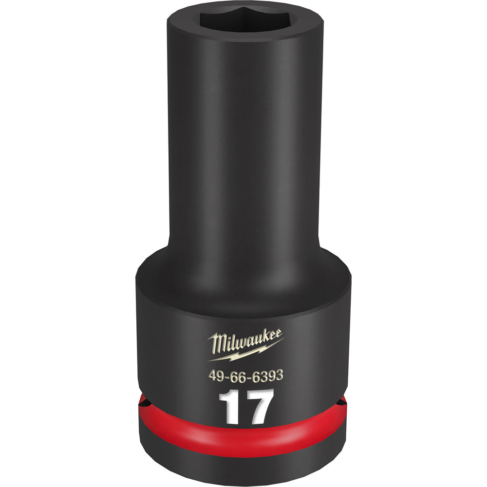 Milwaukee Shockwave 3/4" Drive 17mm Deep 6 Point Impact Socket 49666393