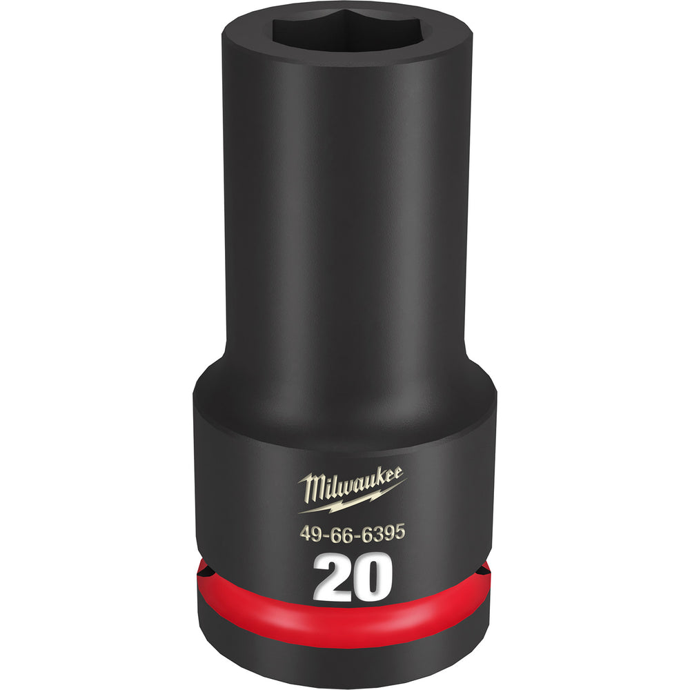 Milwaukee Shockwave 3/4" Drive 20mm Deep 6 Point Impact Socket 49666395