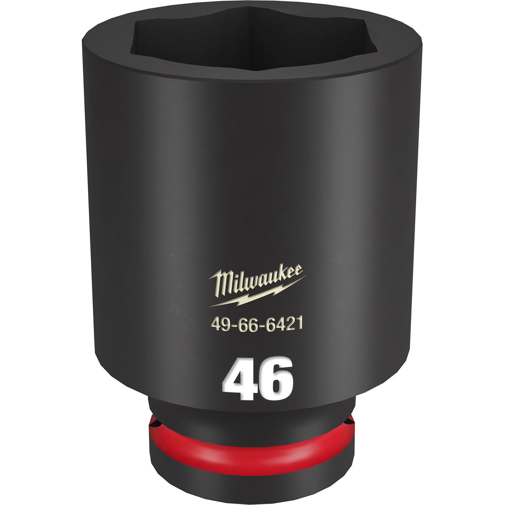 Milwaukee Shockwave 3/4" Drive 46mm Deep 6 Point Impact Socket 49666421