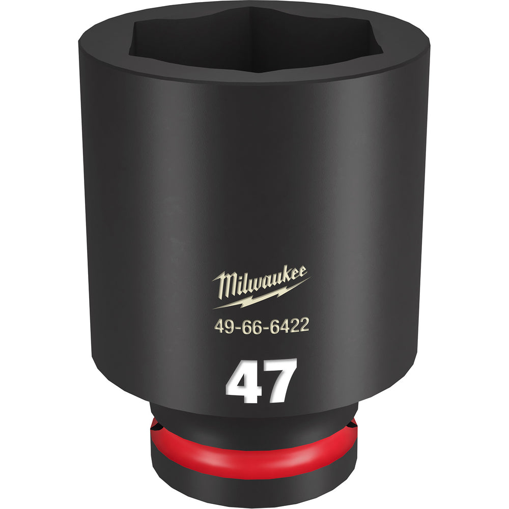Milwaukee Shockwave 3/4" Drive 47mm Deep 6 Point Impact Socket 49666422