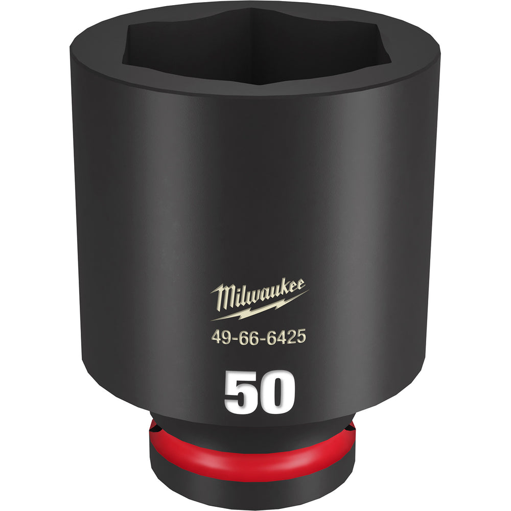 Milwaukee Shockwave 3/4" Drive 50mm Deep 6 Point Impact Socket 49666425
