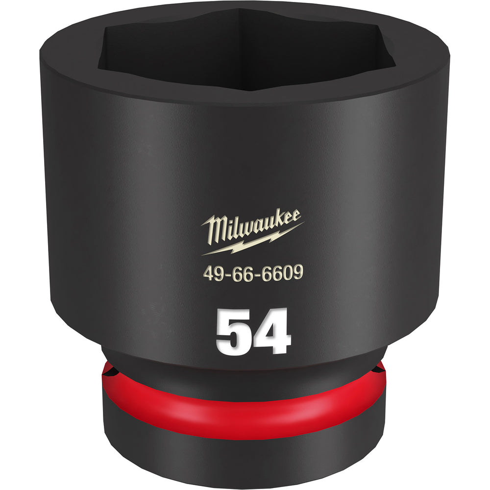 Milwaukee Shockwave 1" Drive 54mm Standard 6 Point Impact Socket 49666609