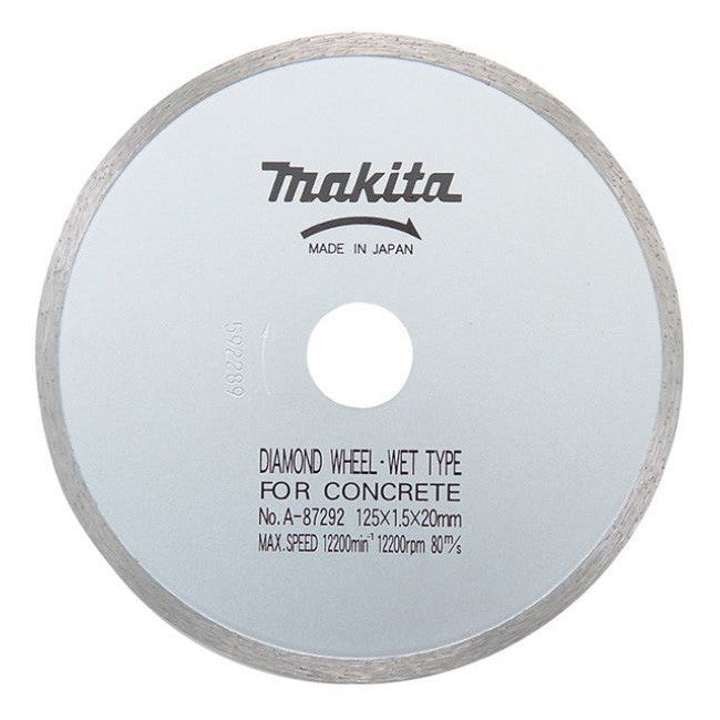 MAKITA 125mm DIAMOND BLADE CONTINIOUS RIM - ECONOMY A-87292