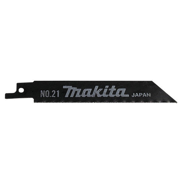 MAKITA RECIPRO BLADE HSS NO:21 120mm - 24TPI - (2PK) - METAL B-00804