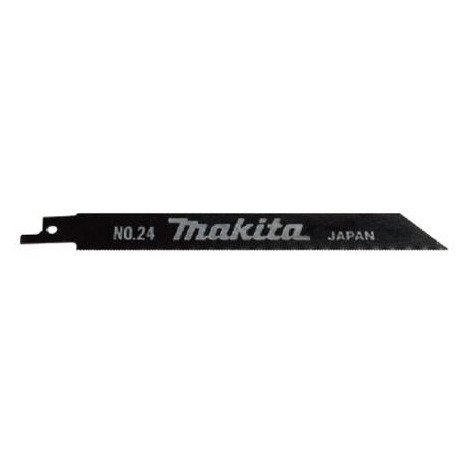 MAKITA RECIPRO BLADE HSS NO:24 160mm - 24TPI - (2PK) - METAL B-00832