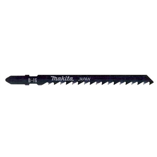 MAKITA JIGSAW BLADE B-16 - BAYONET TYPE - (100PCS) - HCS 6tpi / Fast Rough cut / Wood 5-65mm B-07711