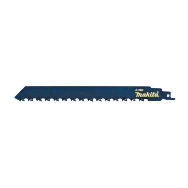 MAKITA RECIPRO BLADE TC/HM 205mm - 2TPI - (1PC) - FIBRE CEMENT / AERATED CONCRETE / BESSER BLOCK B-12809