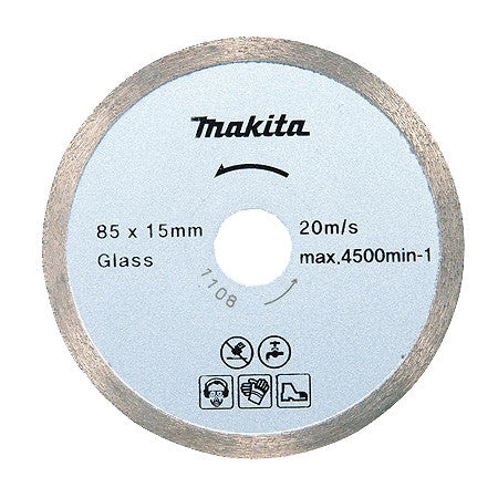 MAKITA 85mm DIAMOND BLADE CONTINUOUS RIM - ECONOMY B-21082