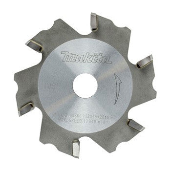 MAKITA ALUMINIUM GROOVING TCT SAW BLADE 118 x 20 x 6T 135° - CA5000 B-48860