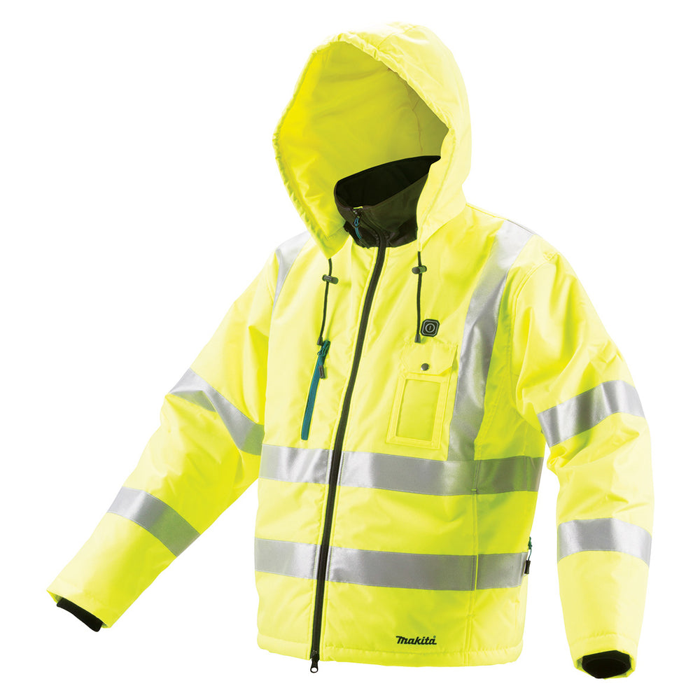 Makita 12V High Visibility Heated Jacket - Medium CJ106DZM