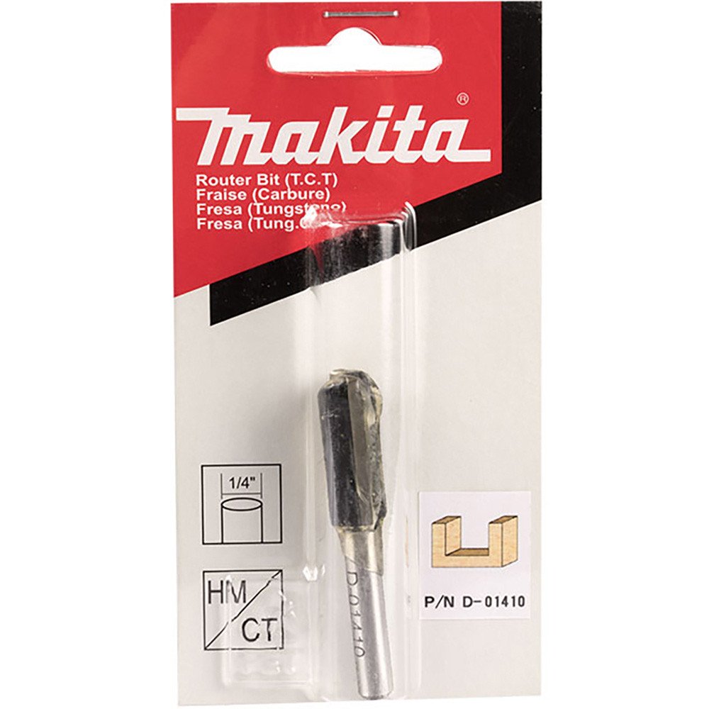 MAKITA 7/16 STRAIGHT TCT BIT - 1/4" SHAFT D-01410