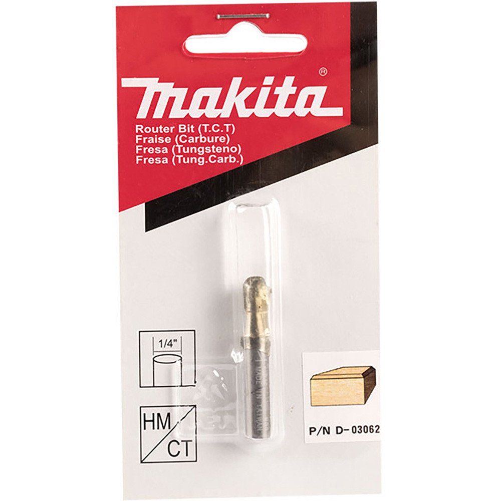 MAKITA 3/16" 7DEG BEVEL TRIM TCT BIT - 1/4" SHAFT D-03062