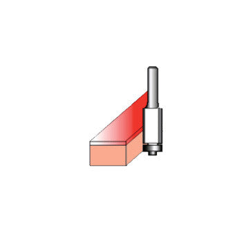 MAKITA 1/2" FLUSH TRIM TCT BIT - 1/2" SHAFT D-03202
