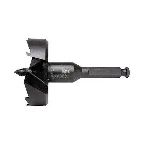 MAKITA SELF FEEDING WOOD DRILL BIT 3" - 7/16" HEX SHANK - PERFORMANCE D-30047