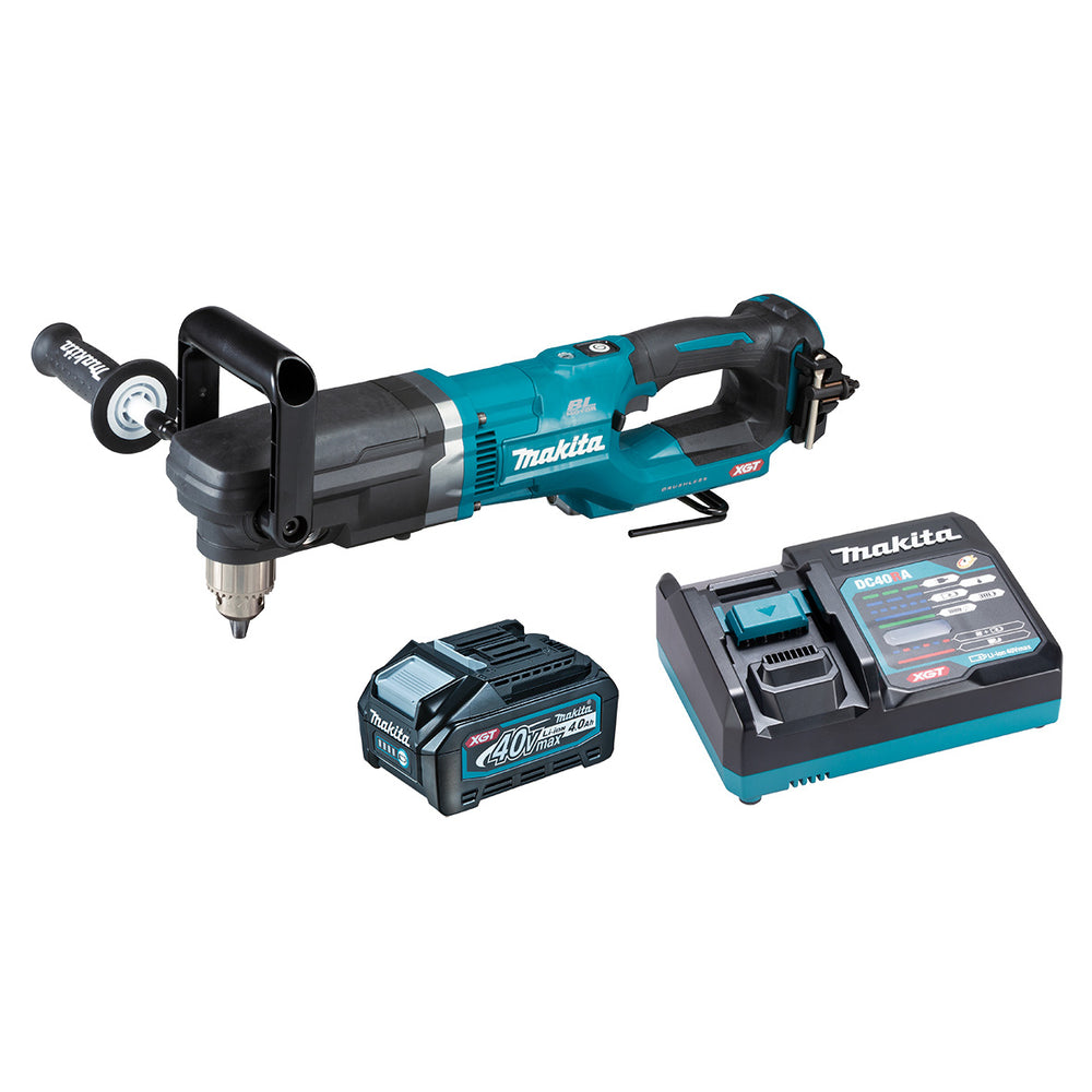 Makita 40V Max Brushless Right Angle Drill 4.0Ah Set DA001GM102