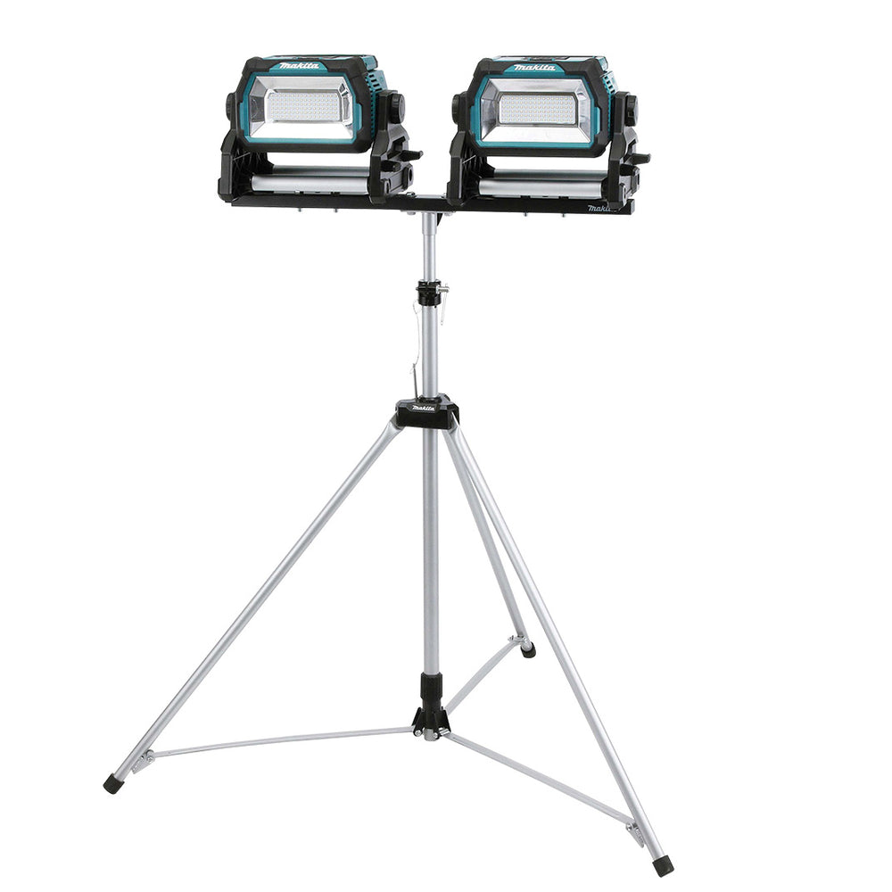 Makita 2x 18V High Brightness LED Work Light with Tripod (tool only) DML809X2