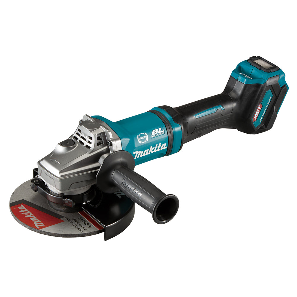 Makita 40V Max 180mm (7") Brushless Angle Grinder (tool only) GA037GZ