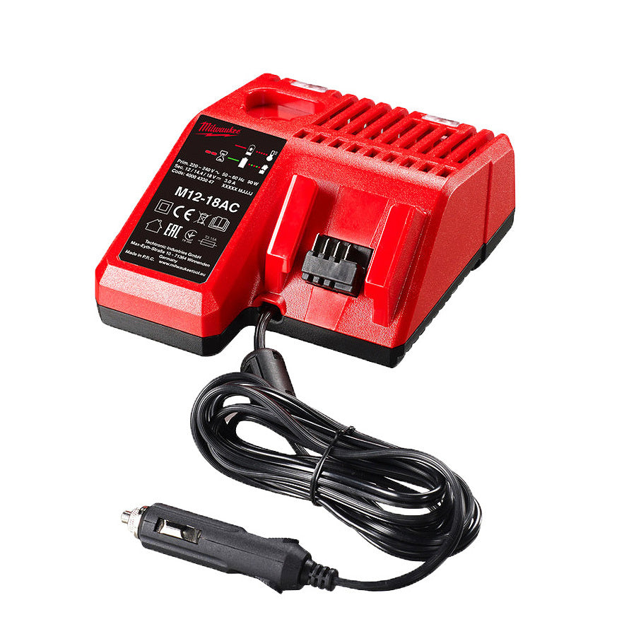 Milwaukee 12V - 18V Multi Car Charger M12-18AC