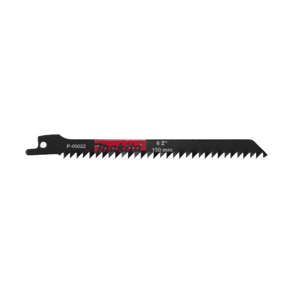 MAKITA RECIPRO BLADE HCS/CV 150mm - 6TPI - (5PK)- WOOD P-05022