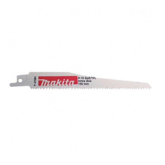 MAKITA RECIPRO BLADE BI-METAL 152mm - 8-10TPI - (5PK)- UNIVERSAL / MULTI MATERIAL P-47064
