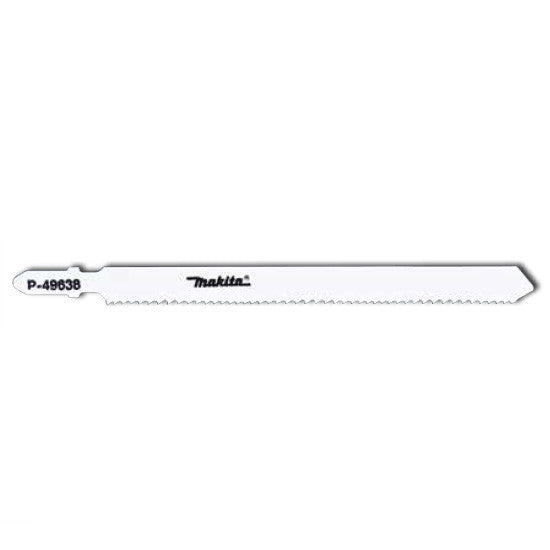 MAKITA JIGSAW BLADE 105mm BAYONET TYPE - (5PK)- Bi-M 10-14tpi / Fine Cut / Wood 5-80mm / Metal 2.5-10mm P-49638