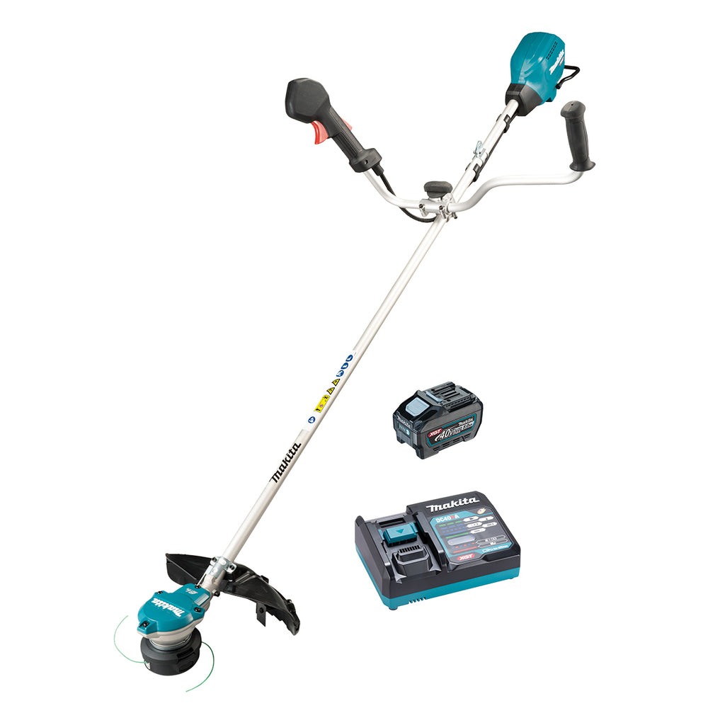 Makita 40V Max Brushless U Handle Brushcutter 5.0ah Set UR002GT101