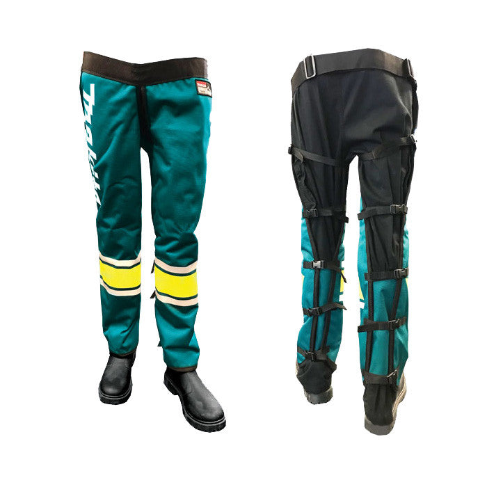 MAKITA CHAIN SAW CHAPS PRO-SERIES - BUCKLE UP - SML P-76934
