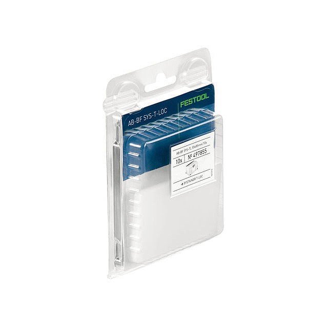 Festool 10Pk Plastic Label Covers for SYS T Loc Systainers AB BF Sys TL 55x85mm 10