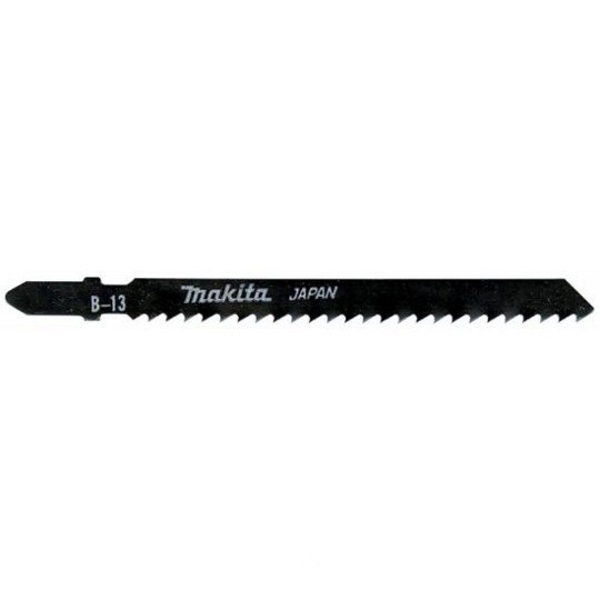 MAKITA JIGSAW BLADE B-13 - BAYONET TYPE - (5PK)- HCS 8tpi / Rough cut / Wood 4-65mm A-85656