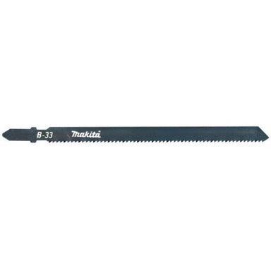 MAKITA JIGSAW BLADE B-33 - BAYONET TYPE - (5PK)- HSS 14tpi / Fine cut / profiles < 65mm / Alu & Metal 1-3mm B-10447