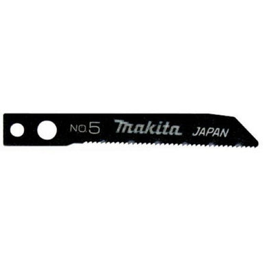 MAKITA JIGSAW BLADE NO:5 - MAKITA TYPE - (5PK)- Fine cut / Alu Metal & S/Steel 1-3mm A-85905